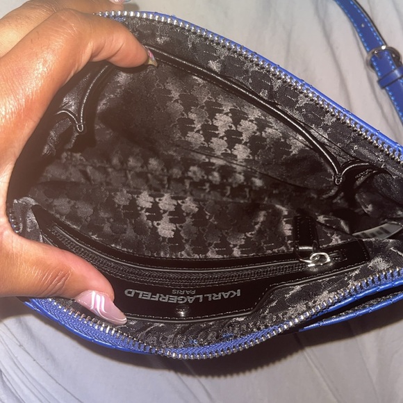 Karl Lagerfeld Karolina Quilted Crossbody Bag - Picture 6 of 8